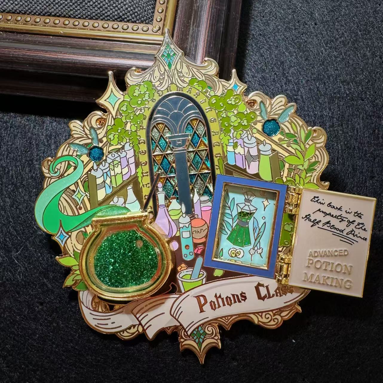 The Potion Class Archive: "Advanced Potion Making" Relief (24k Gold Plated)