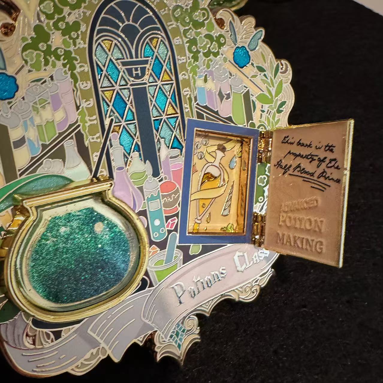 The Potion Class Archive: "Advanced Potion Making" Relief (24k Gold Plated)