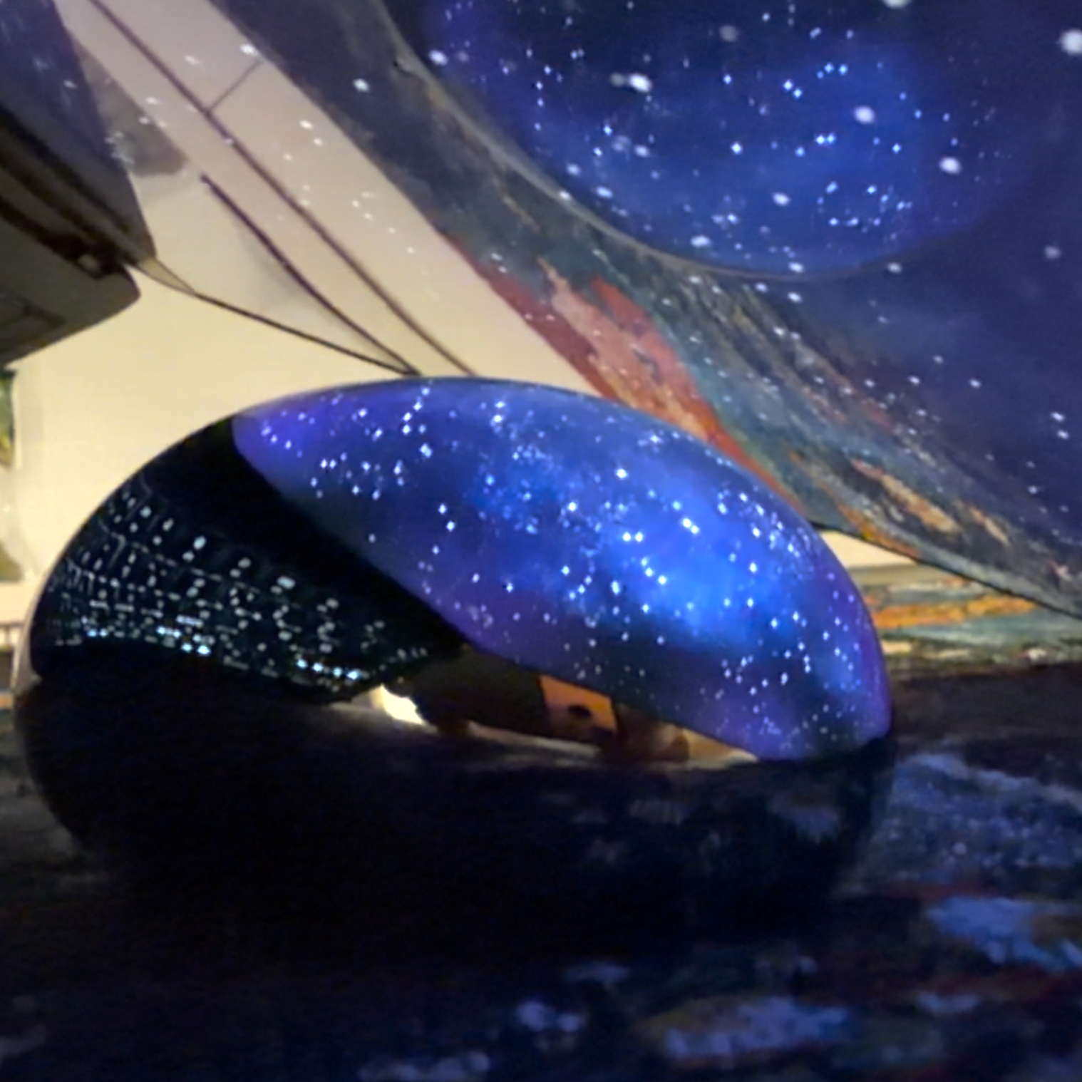 The Oracle's Drop: Polished Mirror Bean – A Wizardry Gallery Exclusive, Inspired by Chicago Bean.