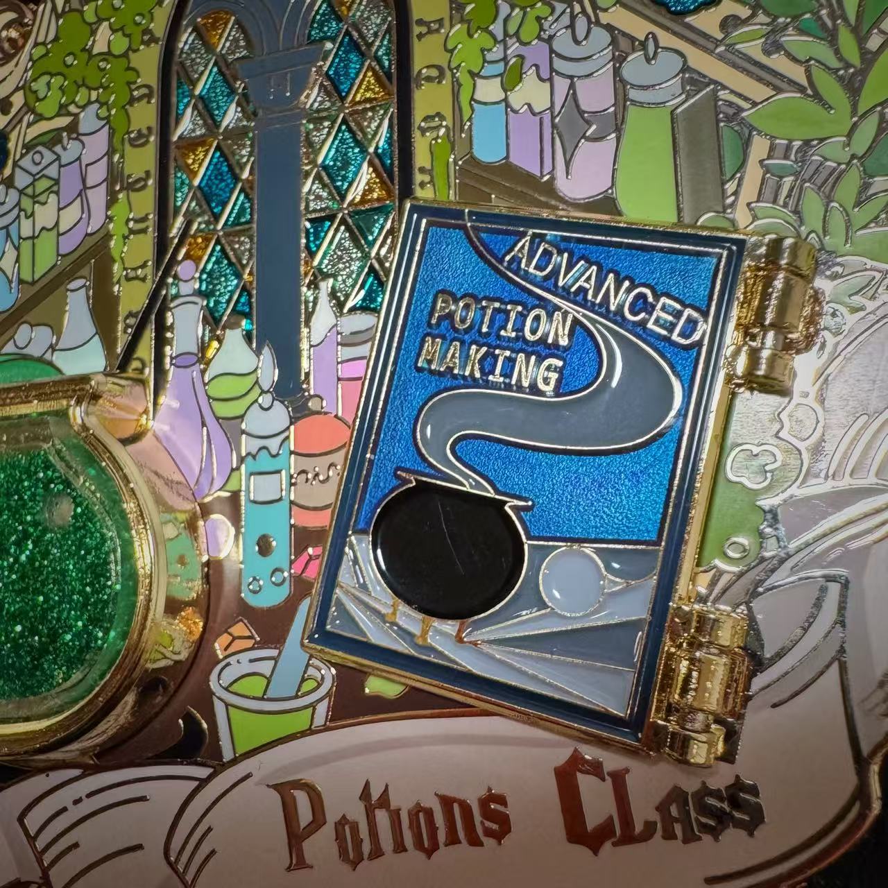 The Potion Class Archive: "Advanced Potion Making" Relief (24k Gold Plated)