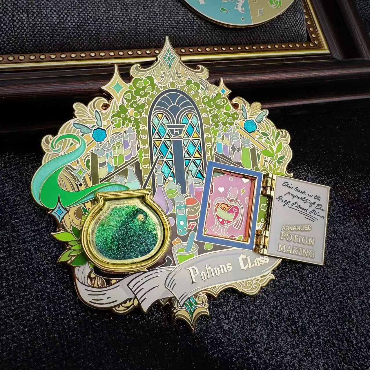 The Potion Class Archive: "Advanced Potion Making" Relief (24k Gold Plated)